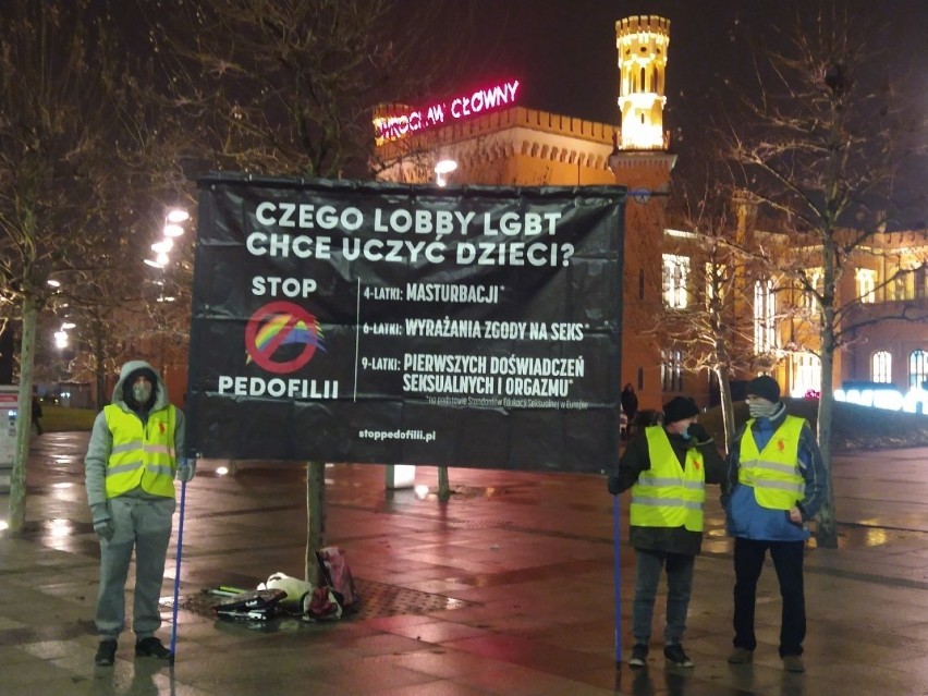 Protest antypedofilski we Wrocławiu
