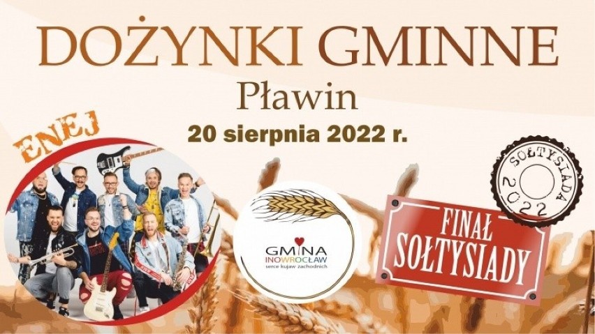 Program dożynek w Pławinie (gmina Inowrocław)...