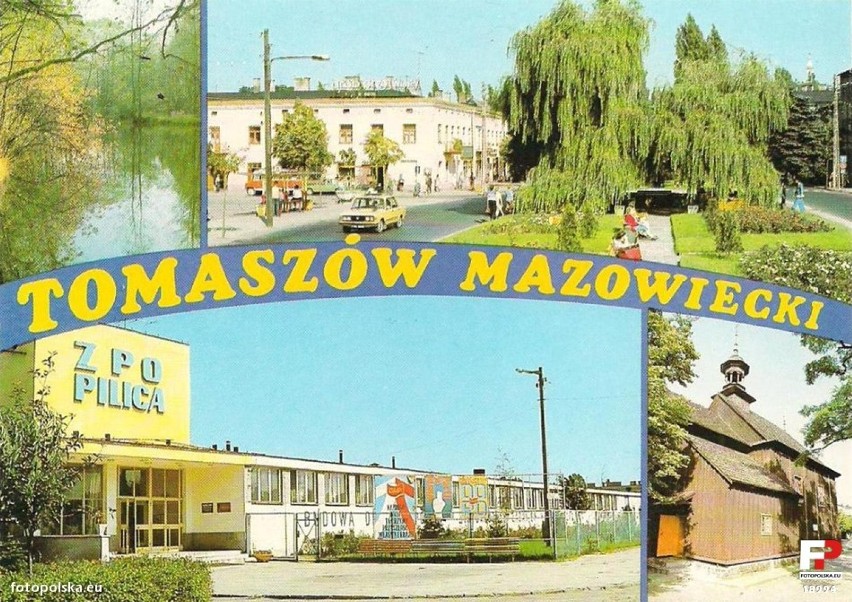 Tomaszów Mazowiecki i okolice na dawnych pocztówkach [ZDJĘCIA, POCZTÓWKI]