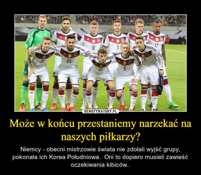 Mistrzostwa świata - MUNDIAL Rosja 2018. Niemcy jadą do domu! [MEMY]