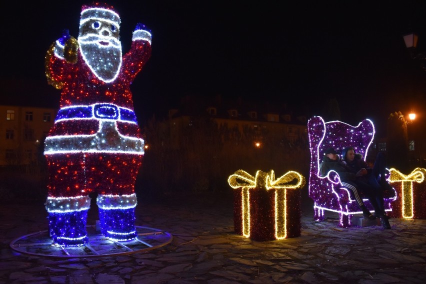 Tak wyglądały iluminacje świąteczne w Krośnie Odrzańskim rok...