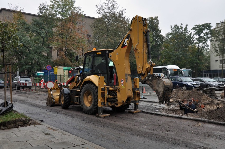 Kraków. Trwa remont ul. Kopernika [ZDJĘCIA]