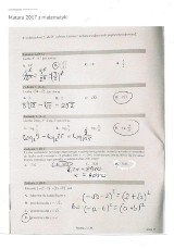 Matura matematyka 2017: odpowiedzi, rozwiązane arkusze PDF