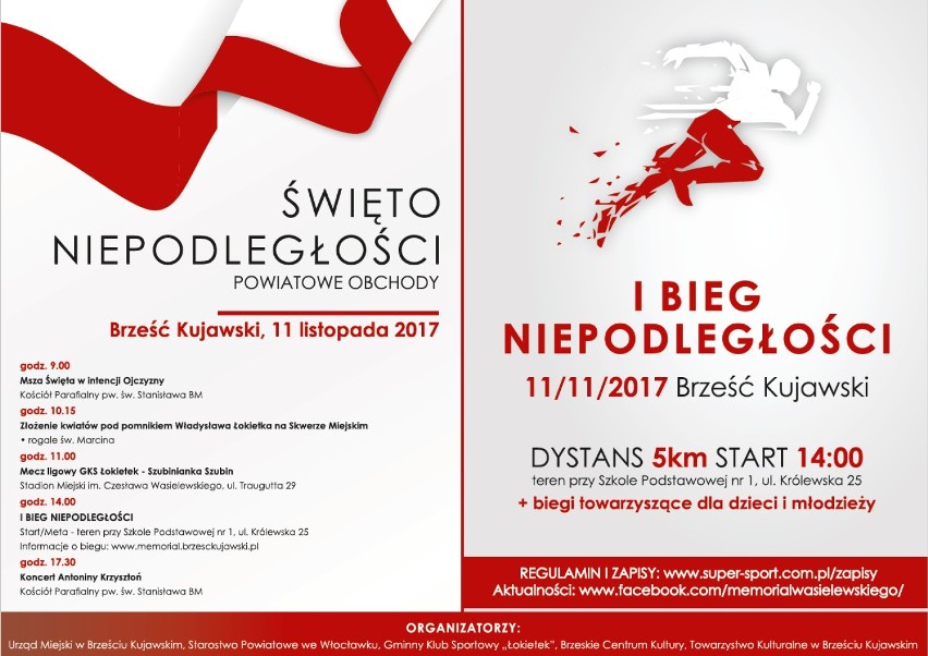 Dobrzyń nad Wisłą - Święto Niepodległości 2017. Program obchodów