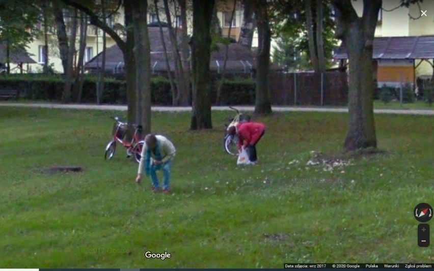 Inowrocławskie Solanki w Google Street View