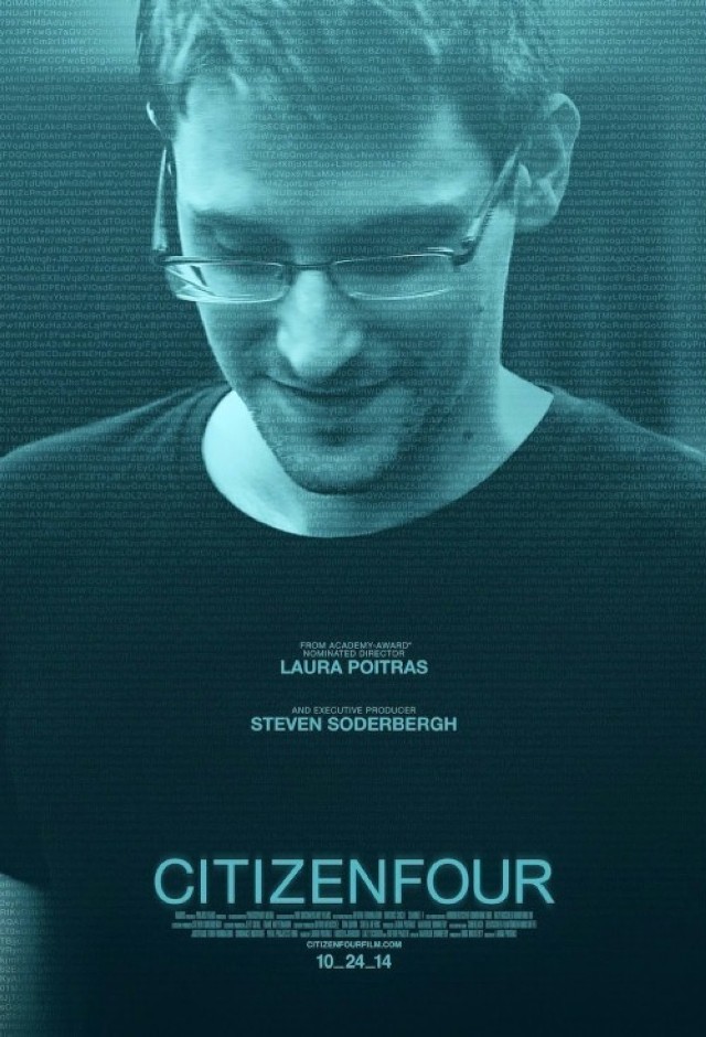 "Citizenfour" to dokumentalny film poświęcony Edwardowi Snowdenowi, który w połowie 2013 roku zdemaskował skalę podsłuchów i inwigilacji amerykańskich (i nie tylko) obywateli. Afera wokół PRISM ciągnie się do dzisiaj, Snowden regularnie ujawnia kolejne informacje dotyczące praktyk NSA i organów wywiadowczych, które w imię ochrony bezpieczeństwa kraju, na niespotykaną do tej pory skalę szpiegują oraz inwigilują miliony osób. W "Citizenfour"  Snowden, przebywający wtedy w Hongkongu, spotyka się z dokumentalistą i reporterem, któremu opowiada swoją historię, dzieli się informacjami i przemyśleniami. Film został nagrodzony wieloma nagrodami, w tym Oscarem za najlepszy film dokumentalny.