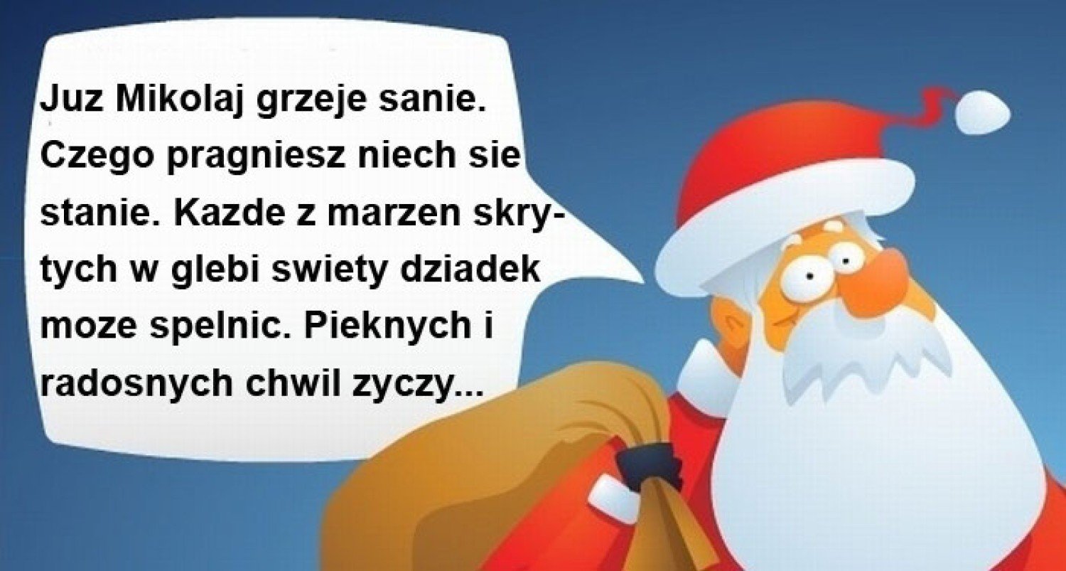 Życzenia na Mikołajki 2016. Śmieszne wierszyki, SMS, rymowanki | śląskie  Nasze Miasto
