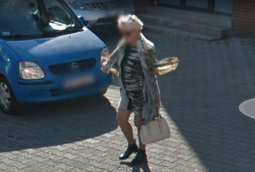 Mieszkańcy Piekar Śląskich w oku kamery Google Street View....