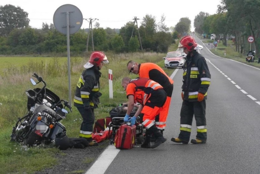 Zdjęcia z wypadku, do którego doszło we wrześniu 2019 roku