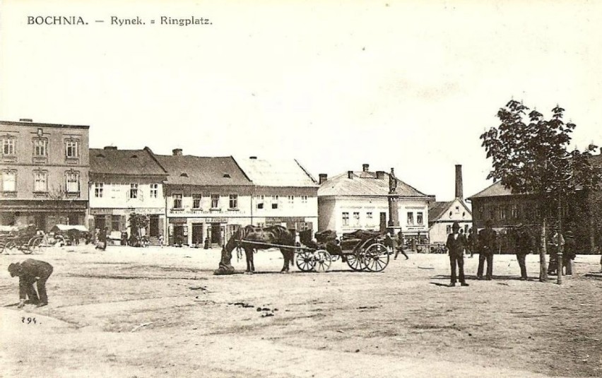 Rynek w Bochni, 1916