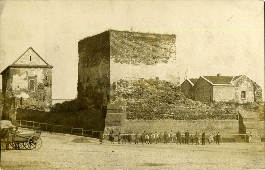 Zamek w Łęczycy - 1942 rok
