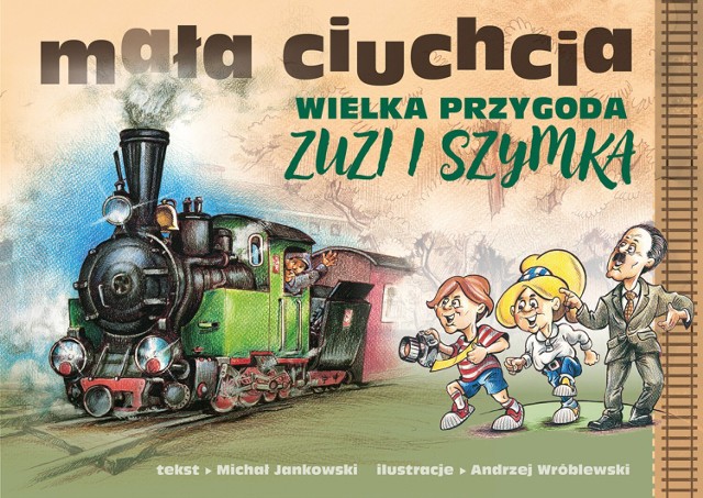 Dzięki tej książce najmłodsi mają poznać historie kolejki wąskotorowej z Bydgoszczy do Koronowa.