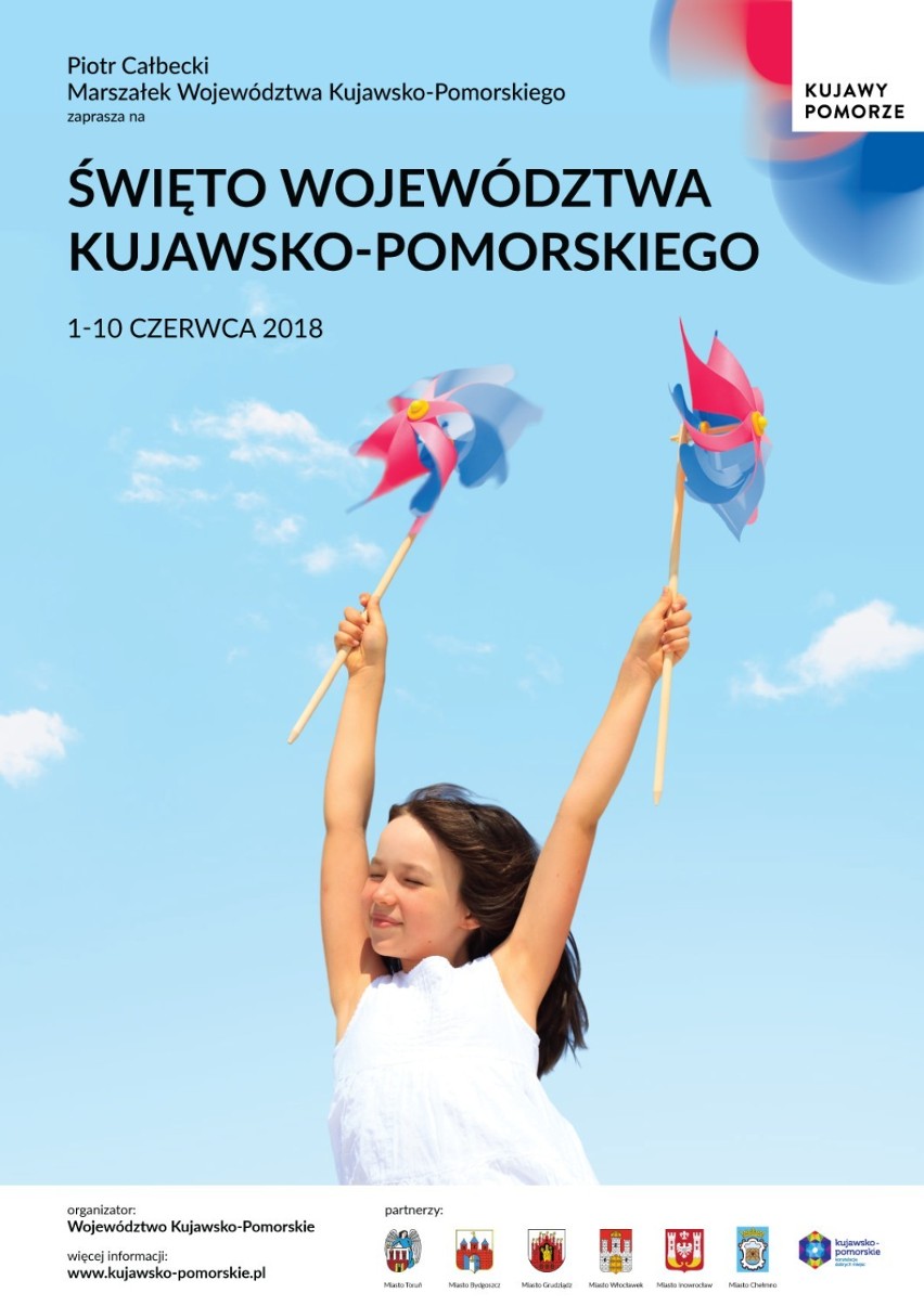 Święto Województwa Kujawsko-Pomorskiego 2018. Program imprez i koncertów