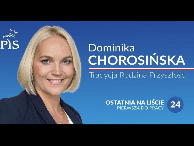"M jak miłość". Dominika Chorosińska w Sejmie! Aktorka startowała z ramienia PiS! 