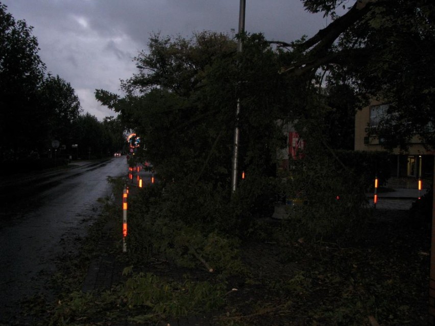 Skutki huraganu w Ostrowie. Nie żyje 59-letnia kobieta [FOTO]