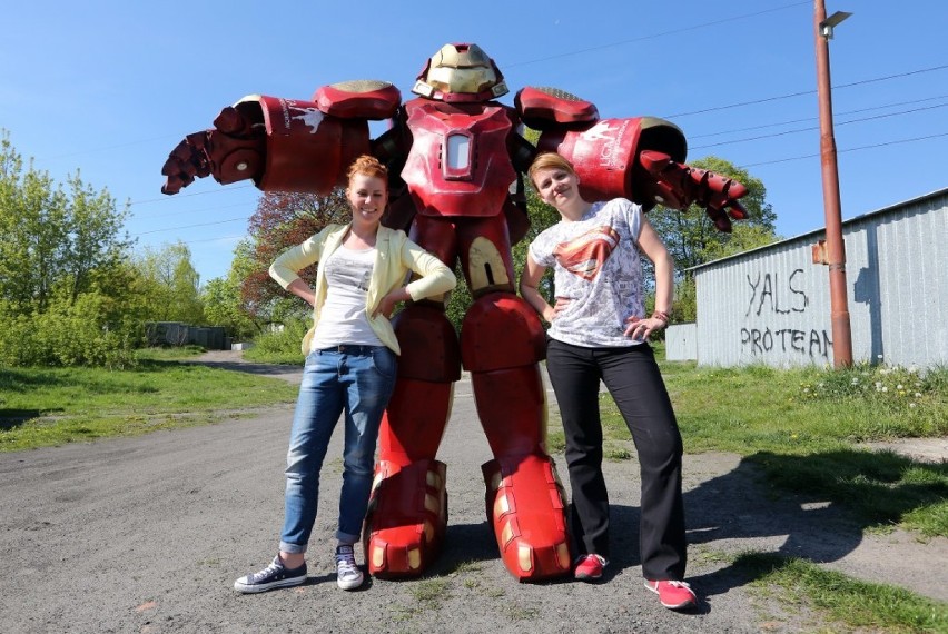 W Szczecinie pojawił się jeden z Avengersów - Hulkbuster