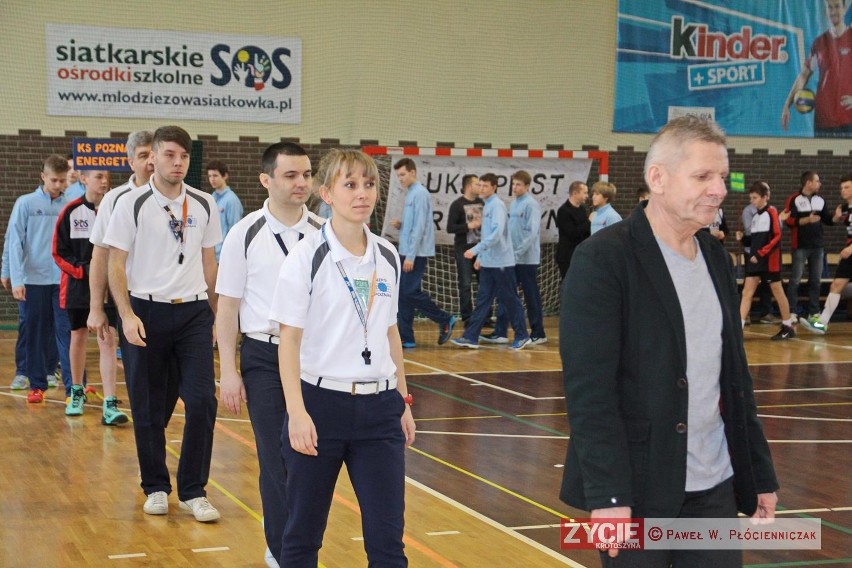 Turniej Finałowy Mistrzostw Wielkopolski w Piłce Siatkowej Młodzików w Krotoszynie