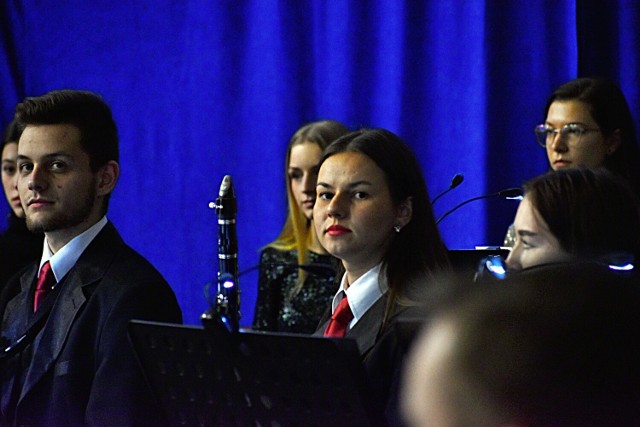 Orkiestra Dęta działająca przy Ochotniczej Straży Pożarnej w Siedliskach zaprasza na tradycyjny Koncert Noworoczny -  tak wyglądał ubiegłoroczny koncert