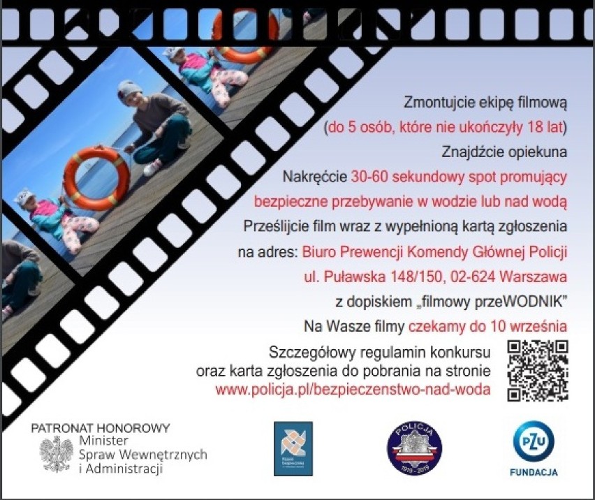  Konkurs filmowy „Filmowy przeWODNIK" - Regulamin                                    