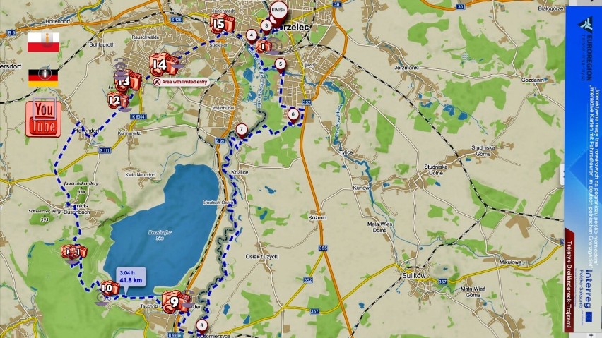 Wycieczki rowerowe po okolicach Zgorzelca i Goerlitz. Zobacz najciekawsze, dzięki interaktywnym mapom