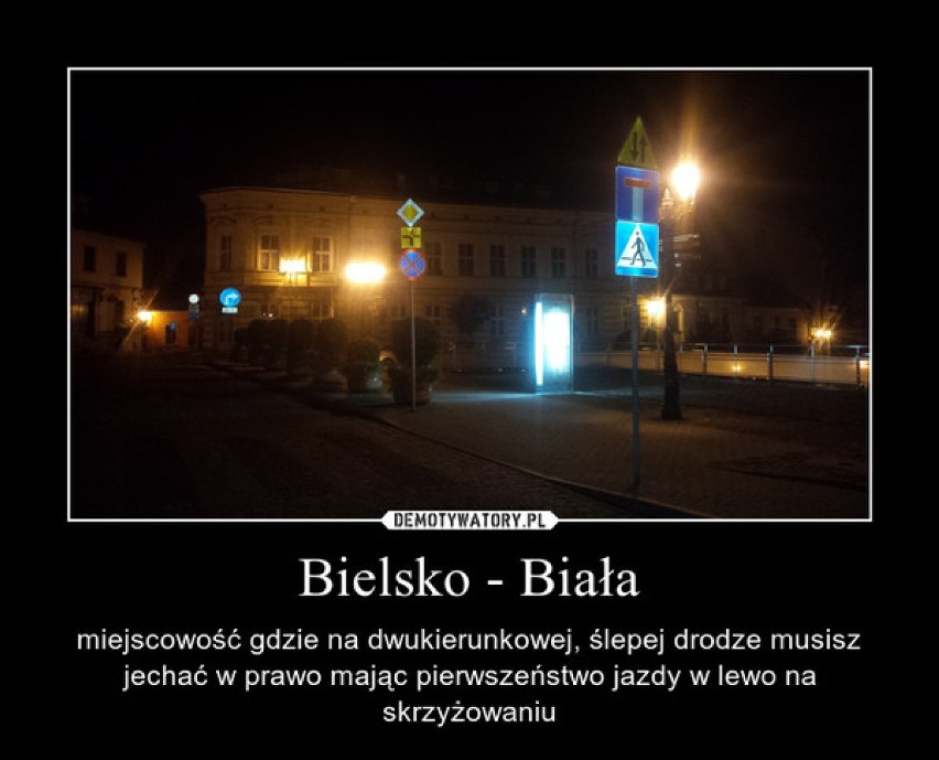 MEMY o Bielsku-Białej. Sprawdź, z czego śmieje się Internet! Jest żartobliwie i cynicznie