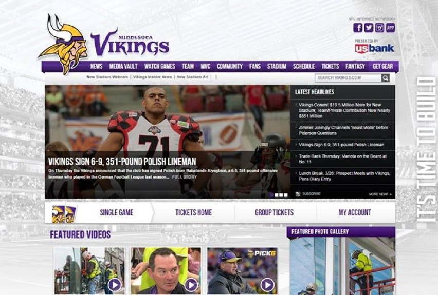 Babs podpisał kontrakt z klubem NFL Minnesota Vikings
