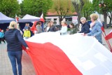 Święto Flagi RP w Książu Wielkopolskim bez akcji szycia na ksiąskim rynku