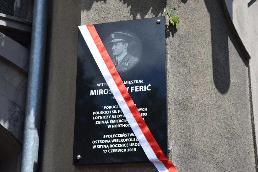 Ostrowianin Mirosła Ferić jest jednym z bohaterów filmu "Dywizjon 303", który w sierpniu wchodzi do kin