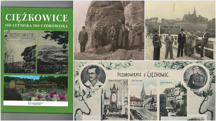 Wybrane, archiwalne zdjęcia i widokówki z Ciężkowic i...