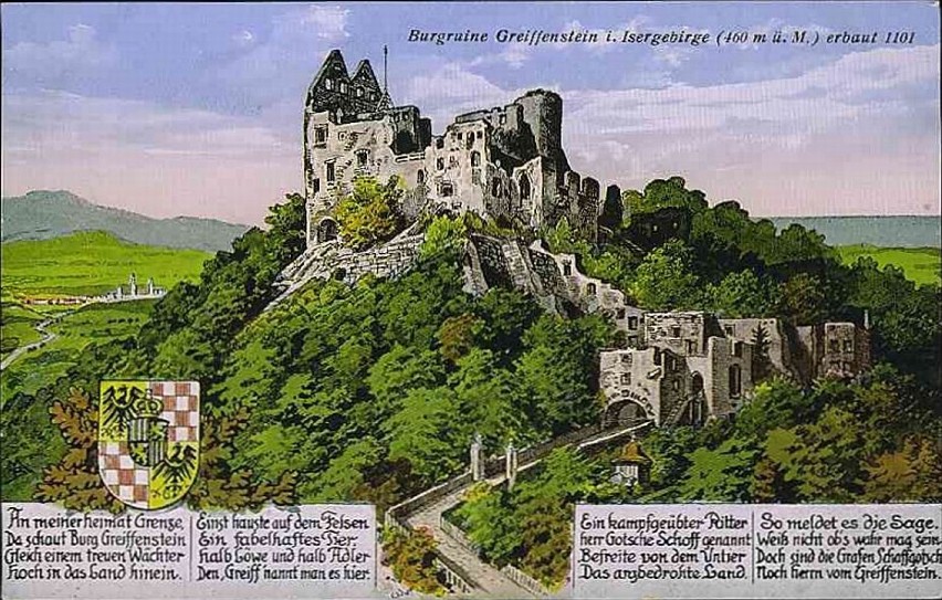Zamek Gryf to zabytkowa perełka Dolnego Śląska. Zobacz jak wyglądał kiedyś. Teraz jest szansa, że znów będzie olśniewał
