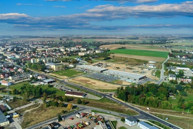 Zdjęcie pokazujące TucholaPark i przestrzeń na dalsze inwestycje