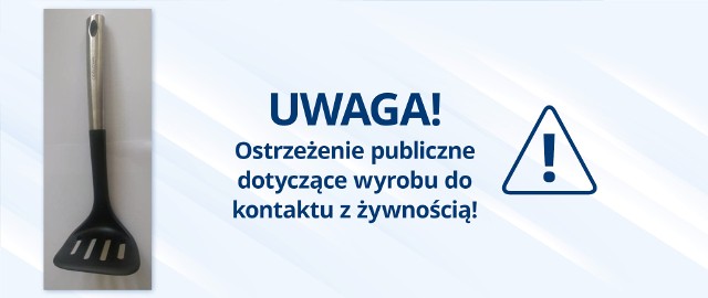 Migracja pierwszorzędowych amin aromatycznych z produktu pn. ODELO PRESTIGE Quality line, SELLA, UGNIATACZ DO ZIEMNIAKÓW POTATO SMASHER