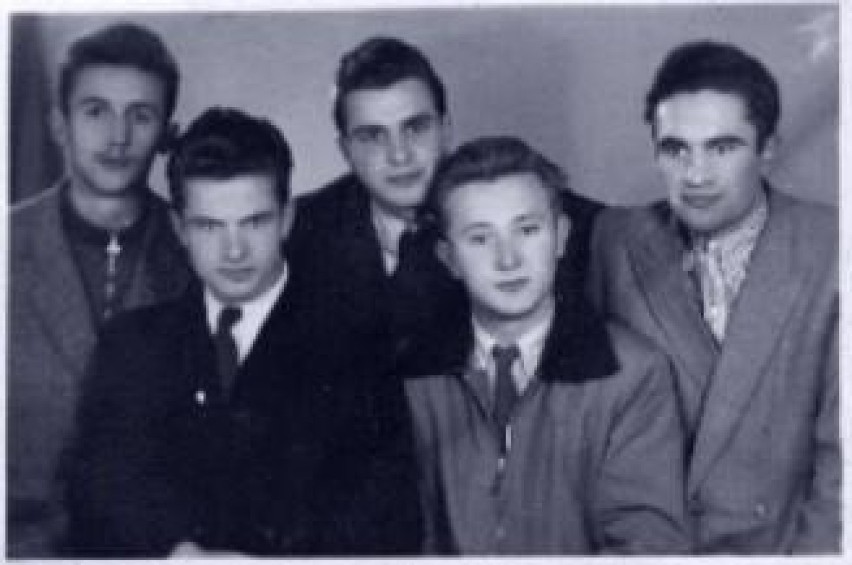 1952 r. od lewej: Issel Bolesław, Roszak Henryk, Walkowiak...