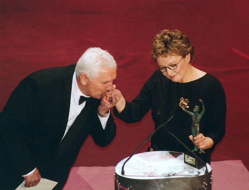 Andrzej Turski i Krystyna Czubówna w 2001 roku