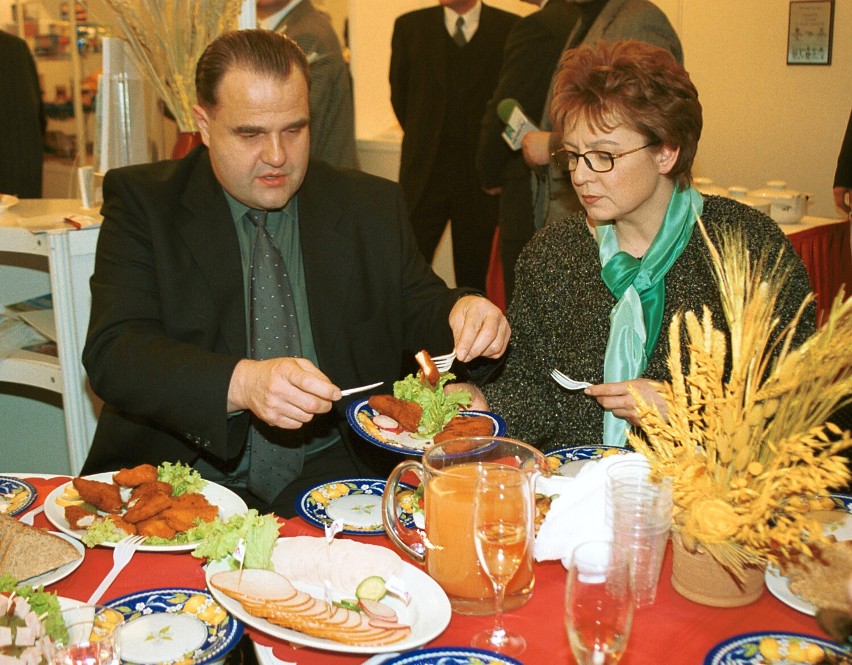 Cezary Żak i Krystyna Czubówna w 2001 roku