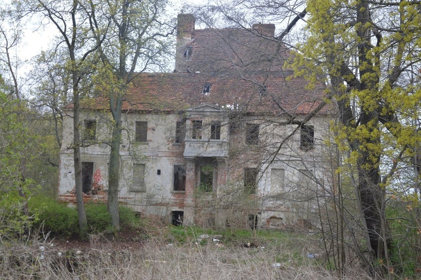 Zarówno zabytkowy pałac w Studzieńcu, jak i okoliczny teren,...