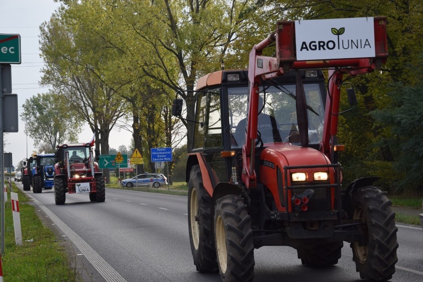 Strajk rolników z Agrounii w środę. Przejadą z Wróblewa przez Zduńską Wolę i Łask do Łodzi