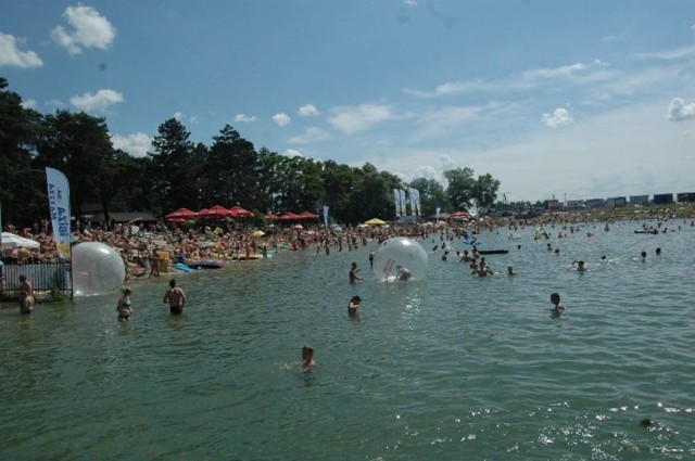 Kąpielisko  Bagry w Krakowie