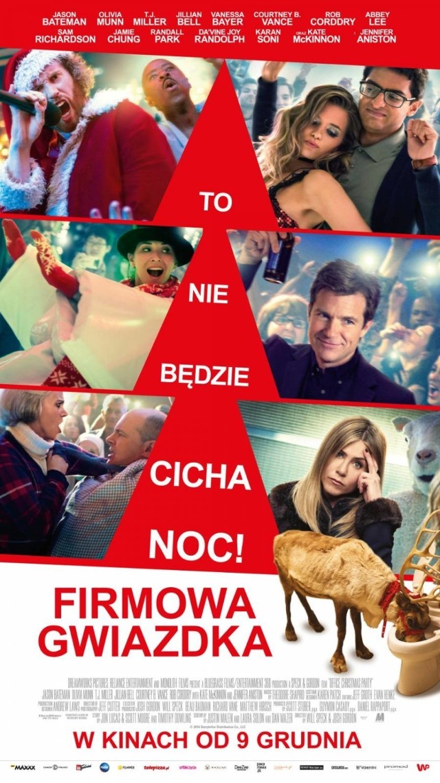 środa, 7 grudnia 2016
Cinema City Zakopianka, ul. Zakopiańska 62

Jeśli nadal szukacie pomysłu na niepowtarzalne, świąteczne spotkanie firmowe, to najpierw obejrzyjcie ten film. Oczywiście ku przestrodze, nie w ramach inspiracji! A może wspólne wyjście ze współpracownikami na Firmową Gwiazdkę rozpoczniecie od przedpremierowego seansu w Cinema City, a potem, dacie się ponieść emocjom? W końcu to czas wyjątkowy i wiele można wybaczyć lub zwyczajnie… nie pamiętać. 

Bilety i rezerwacje grupowe na www.cinema-city.pl