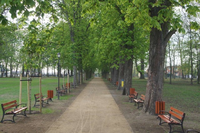 Park w Żelazkowie nabiera nowego blasku