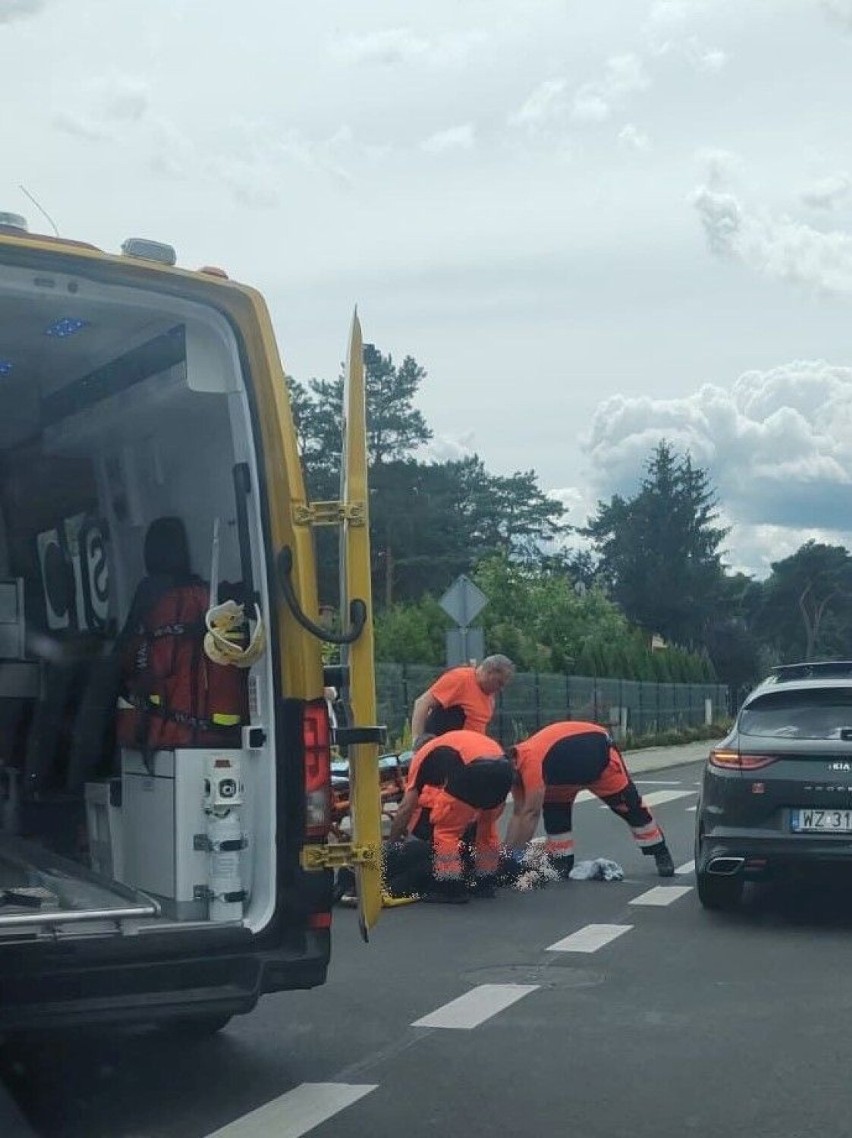 Wypadek na Michelinie we Włocławku