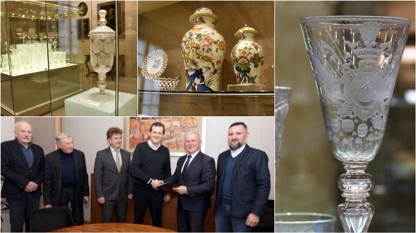 Kolekcja ceramiki i szkła, która do tej pory była w Tarnowie...