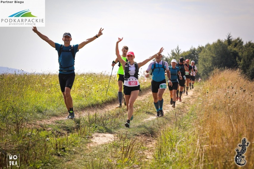 Na trasach Ultramaratonu Magurskiego nie zabrakło zawodników...