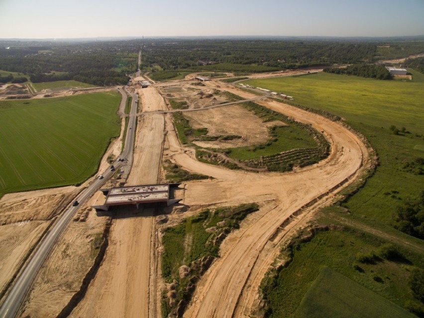 Autostrada A1 rośnie w oczach. Jak wygląda teraz z drona? ZDJĘCIA 