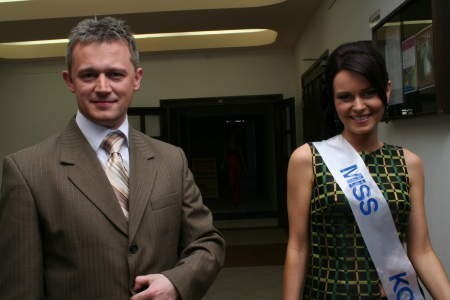 Z prawej Justyna Srożak - Miss Ziemi Kociewskiej 2007