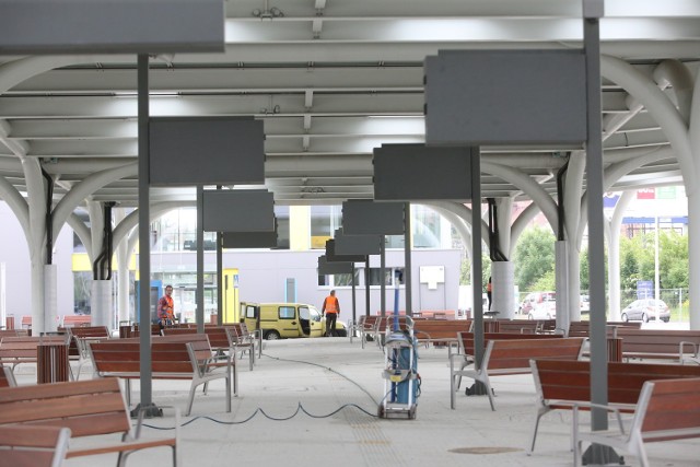 Nowy dworzec autobusowy przy Sądowej w Katowicach