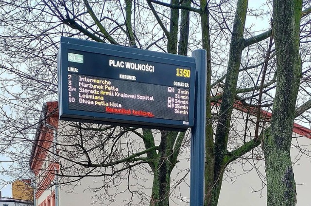 Elektroniczne rozkłady jazdy na przystankach w Zduńskiej Woli już w  komplecie ZDJĘCIA | Zduńska Wola Nasze Miasto
