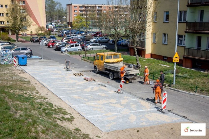 Remonty chodników w Bełchatowie. Zobacz, gdzie prowadzone są prace