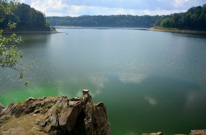 To przepiękny zbiornik na Dolnym Śląsku o długości 7 km....