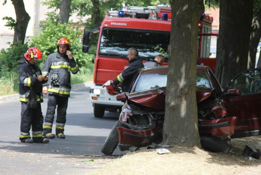 AKTUALIZACJA: Wypadek dwóch pojazdów na ul. Krotoszyńskiej w Rozdrażewie [ZDJĘCIA]               